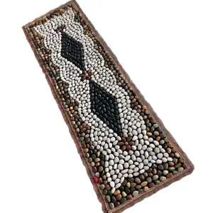 천연 조약돌 발 지압판 마사지 패드 매트 경혈 발판