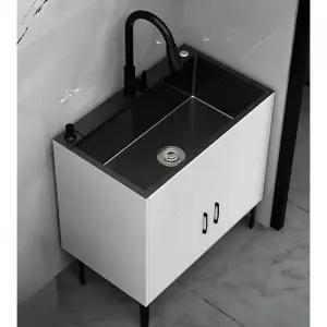 미니 싱크볼 카페 세면기 교체 주방 인테리어 싱크대