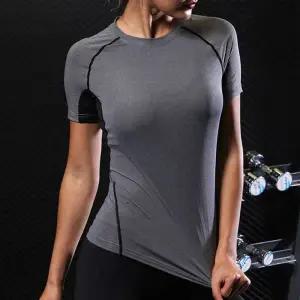 TBZ JJM-NS455 여자반팔상의요가복