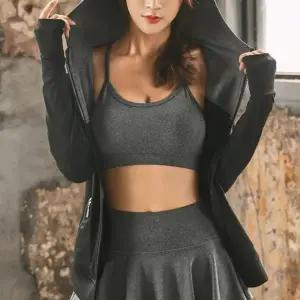 TBZ JJM-NS528 여자스포츠헬스집업요가복