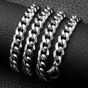 써지컬스틸 목걸이 각 체인 목걸이 남자 학생 패션 우정 악세사리