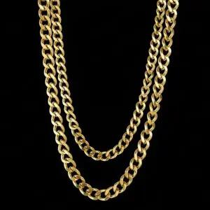 [골드스마일]써지컬스틸 목걸이 쿠바 체인 목걸이 스테인리스 쿠반 남성 패션