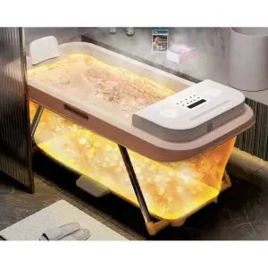 온도 조절 욕조 간이 반신욕 펜션 반신욕기 사우나