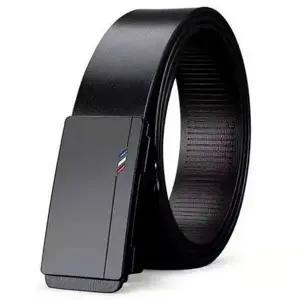 [골드스마일]남성 자동 벨트 남성 가죽 벨트 데일리 캐주얼 정장 바지 허리