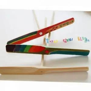 나무 잠자리 만들기 재료 어린이 날리기 공작 놀이 프로펠러