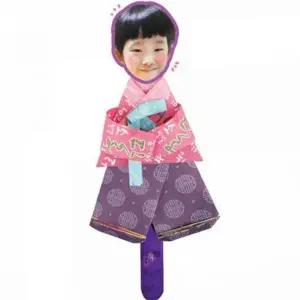 종이 접기 한복 남아 종이 접기 어린이 장난감 유아 아동 창의력