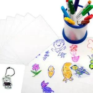 [셀러에이드]쉬링 클스 만들기 마법 종이 재료 매직 놀이 미술 열쇠고리 미술용