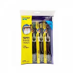 TBZ MY 메디안 듀얼이펙션 칫솔4개입