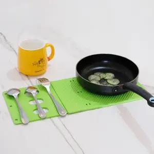 [베스트TOP100]드라잉매트 실리콘 건조매트 주방 조리도구 설거지