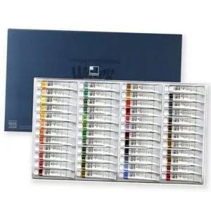 수채 물감 전문가용 물감 수채화 디자인 튜브 낱개 48 미술 교육용