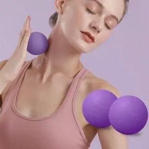 땅콩 마사지 볼 요가 마사지 볼 운동용 지압 어깨 허리 근막이완