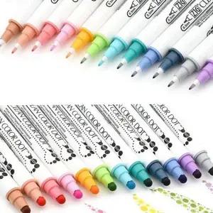 트윈닙 마카펜 수성 마카펜 일러스트 수채화 캘리그라피 12색