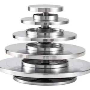 알루미늄 손 물레 도자기 손 물레 회전 작업대 조소 공예 진열대