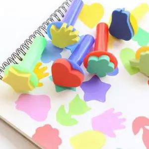 아동 미술 놀이 eva 미술 도구 어린이 스탬프 찍기 학습 유아용