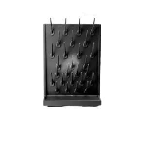 비커건조대 초자기구 수납 물받침대 화학 탁상 막대 드립랙 플라스크