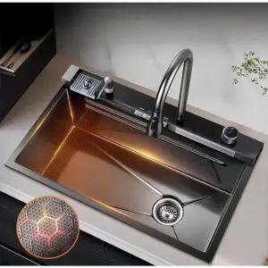 프리미엄 싱크볼 리모델링 가정용 업소용 셀프 교체 멀티 블랙 6845