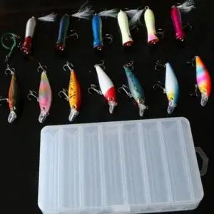 낚시 태클박스 낚시용 용품 보관함 양면 루어 수납 케이스 장비