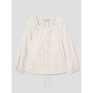 [에잇세컨즈] 스트라이프 긴팔 블라우스  베이지 (356364SM7A)