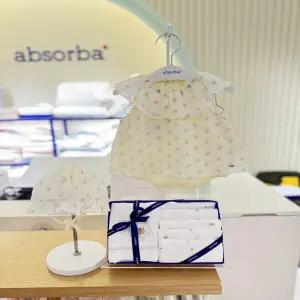 (압소바) 26SS엘로바디슈트(모자)쁘링손수건(10장) 세트 G1A1310630