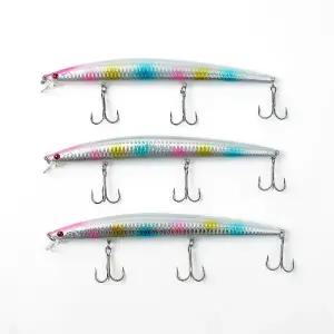 농어루어 18cm 루어 3p세트 바다낚시 농어낚시 농어 방어 미노우 플로팅