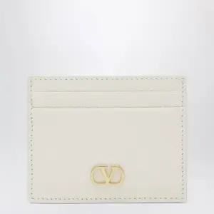 V로고 시그니처 가죽 카드지갑 8W0P0AJ7SNP I16