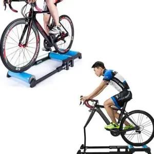 자전거 롤러 트레이너 고정식 자전거 롤러 실내 저소음 평로라