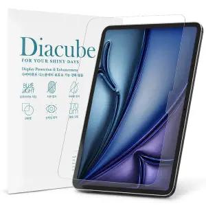 [다이아큐브]아이패드 에어 8세대 13 M4 프리미엄 고화질 저반사 AR 액정보호필름 간편부착 2매