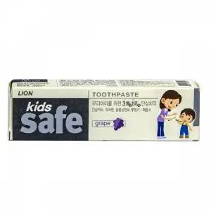 TBZ BTM 라이온 키즈세이프 치약 포도향 90g