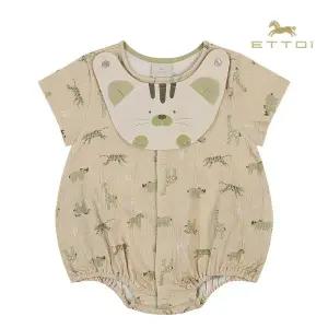 [롯데백화점]에뜨와 카일애니멀바디수트SET 07T327908/임신,출산,신생아,백일,돌선물,조카선물