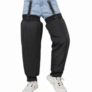 그리스 겨울 워머 방수 플리스 안감 보호대 따뜻한 무릎 커버 스쿠터 반사 모터사이클 스트라이프 사이클링 레그