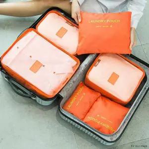 여행용파우치 6종세트 여행가방 생활방수 파우치 다용도 멀티