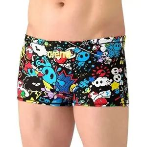 [셀러허브 스포츠레저]아레나 2026 남아동 탄탄이 숏사각 수영복 Y366949