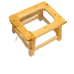 접이식 좌욕 의자 구멍 훈증기 나무 좌욕기 구멍뚫린 좌훈 대야