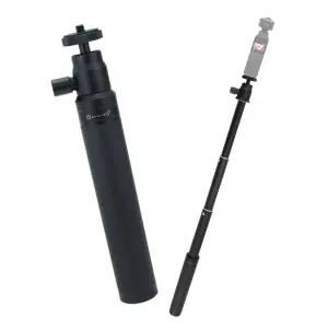 액션캠 6단 연장봉 셀카 핸들 그립 인스타360 호환스마트폰 핸드폰 휴대폰 모노포드 스틱 방송 촬영 장비