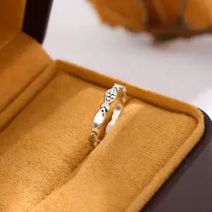 행운의 물고기 패션 반지 은색 우정 링 데일리 악세사리 오픈링