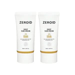 제로이드 데일리 선크림 50ml(SPF50+) 2개