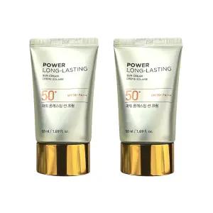 더페이스샵 내추럴 선 에코 파워 롱래스팅 선크림 50ml(SPF50+) 2개