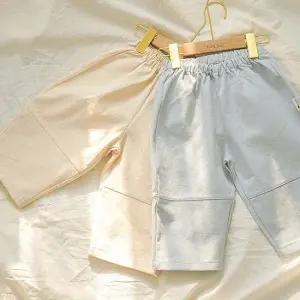 오늘의 힙함은 쪼꼬미가 접수햅 - 아기 빈티지워싱팬츠