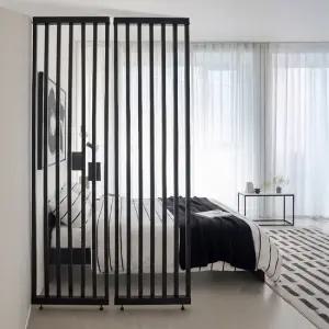 가구 메이크 스트라이프 무타공 침실 인테리어 가벽 파티션 402