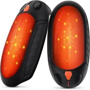 클래식 손난로 충전식 2팩 AI 온도 조절 포켓 사이즈 전기 퀵 차지 휴대용 크리스마스 야외 사냥 골프