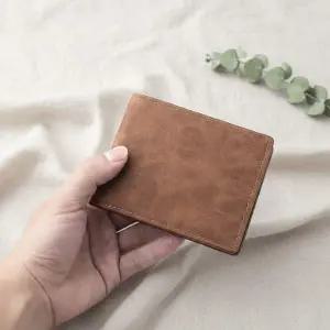 남성 무지 지갑 슬림 카드 수납 포켓 스타일 반지갑