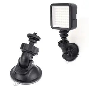 투명창문용 각도조절 거치대 아크릴 삼각대 휴대용 캠코더