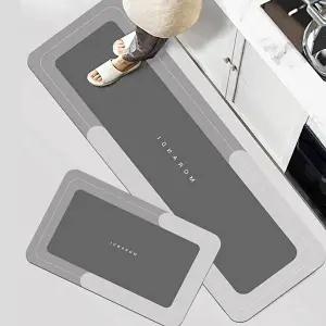 주방매트 2종세트 발매트 모던 (KYR-WF8B202)