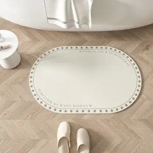 욕실 주방 규조토 발매트 소프트 컴포트 양면 미끄럼 (KYR-WDD1EA6)