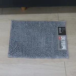 현관 바닥 발매트 그레이 바닥매트 러그 욕실발매트 (KYR-W4B0A2C)