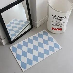 다이아 소프트 극세사 욕실 발매트 (KYR-WEE11D4)