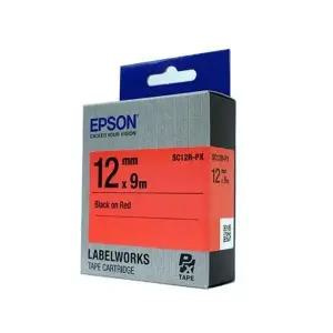 테이프 카트리지 12mm 레드블랙 라벨 프린터용