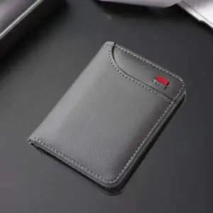 남성 무지 지갑 슬림 디자인 카드 수납 포켓 반지갑 남성 수납