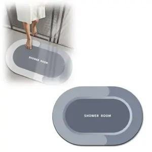 규조토 욕실앞 발매트 화장실 주방 논슬립 바닥 발판 (KYR-WFF20B7)