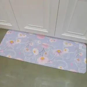 코스모스 도트 양면 주방매트 중형 PVC매트 (KYR-W31F1E0)